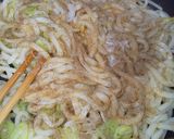 焼きうどんしょうゆ味作り方4写真