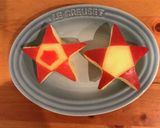 りんご飾り切り＊お星様作り方7写真