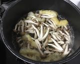 水菜としめじ☆白だしサッと煮作り方1写真