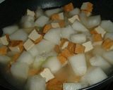 冬瓜と厚揚げの中華煮物作り方2写真