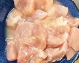 レンジ胸肉茄子オイスター炒め味青椒肉絲風作り方9写真
