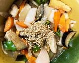 レンジ胸肉茄子オイスター炒め味青椒肉絲風作り方19写真