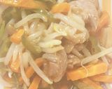 全てレンジ中華風焼うどん味豚平焼き風作り方13写真