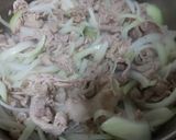 月見豚ナス丼！ピリ辛ナス味噌炒め♪簡単作り方5写真