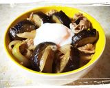 月見豚ナス丼！ピリ辛ナス味噌炒め♪簡単作り方7写真