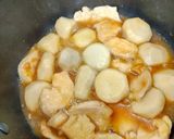 里いもと鶏むね肉の煮物作り方8写真