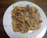 ソース味のバリそば作り方5写真