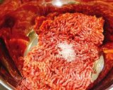 旨味たっぷり☆きのこ煮込みハンバーグ作り方2写真