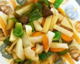 レンジボロネーゼ味豚こま大根青椒肉絲風作り方13写真
