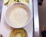 揚げ茄子とトロロのあったか蕎麦作り方1写真