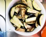 レンジ豚こまキムチで簡単麻婆豆腐&茄子作り方3写真