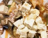 レンジ豚こまキムチで簡単麻婆豆腐&茄子作り方15写真
