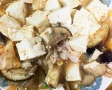 レンジ豚こまキムチで簡単麻婆豆腐&茄子作り方17写真