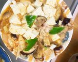 レンジ豚こまキムチで簡単麻婆豆腐&茄子作り方19写真