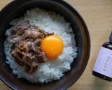 しぐれ煮のたまごかけ作り方4写真