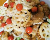 チキンとレンコンのオイマヨ和え作り方14写真
