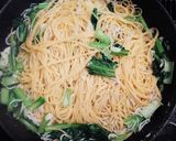 簡単☆しらすと小松菜のパスタ作り方3写真