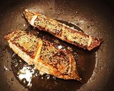 鰈のゴマ焼きネギタレ掛けて作り方10写真