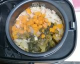 高菜のしょうゆ漬け炊き込みご飯作り方3写真