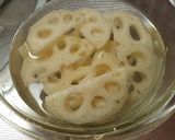 鶏むねとレンコンの照り照り。作り方1写真