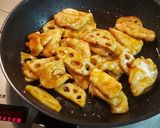 鶏むねとレンコンの照り照り。作り方7写真
