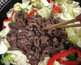 牛肉の野菜炒め作り方8写真