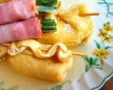 おでん種相性抜群な自家製卵巾着と野菜巾着作り方5写真