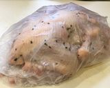 簡単☆丸鶏のローストチキン作り方1写真