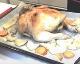 簡単☆丸鶏のローストチキン作り方5写真