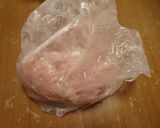鶏胸肉とキノコのシソめんつゆ煮作り方1写真