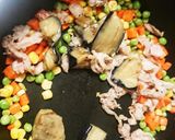 お弁当★少量豚肉×茄子ポン酢炒め★常備菜作り方3写真