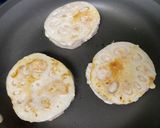 レンコンの鶏ミンチのはさみ照り焼き作り方5写真
