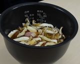乾燥しいたけの炊き込みご飯(水戻し不要)作り方3写真