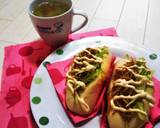 カレー風味の焼きそばパン作り方3写真