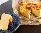 ゆず香る◇低糖質◇バスク風チーズケーキ作り方13写真