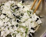 【猫でもできる】ジャコとワカメのおにぎり作り方3写真