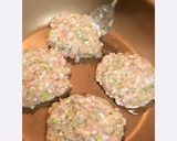 たこ焼き風味のつくねバーグ作り方3写真