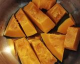 主夫の圧力鍋:2分でホクホクかぼちゃ煮作り方2写真