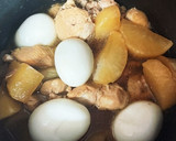作業10分♪炊飯器で中までとろとろ鶏大根作り方6写真