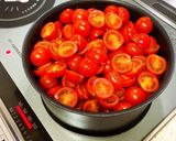 ミニトマトでトマトピューレ→トマトソース作り方1写真