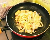 玉ねぎとアンチョビのスパゲティ作り方3写真