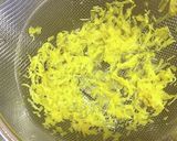 たつえばあばの秋のひと品♪春菊の菊花和え作り方2写真