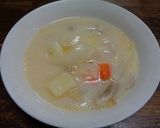 あっさりクリームシチュー作り方8写真