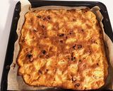 【簡単】りんごとレーズンの天板ケーキ作り方9写真