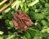 小松菜とアンチョビのピリ辛炒め作り方3写真