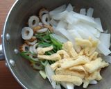 竹輪・大根のお味噌汁♪竹輪が美味♪作り方2写真