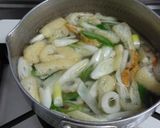 竹輪・大根のお味噌汁♪竹輪が美味♪作り方3写真