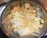 スパム　オイスターソースパスタ作り方1写真