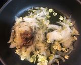 スパム　オイスターソースパスタ作り方5写真