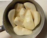 MrsWongちの洋梨薬膳コンポート作り方1写真